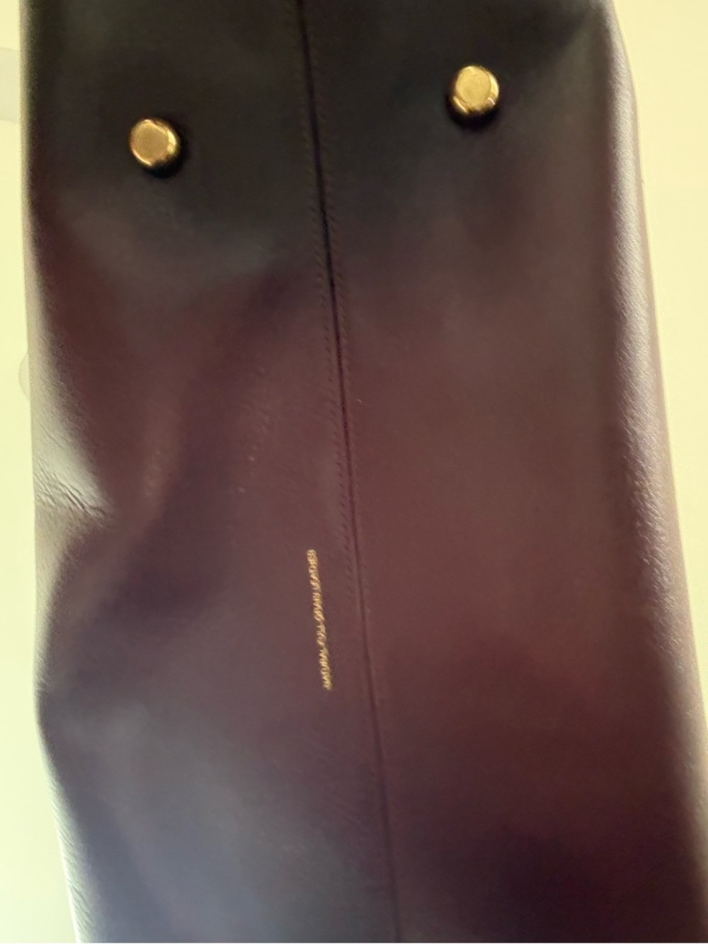 Coach Burgundy Leather Satchel with Gold Logo - Picture 12 of 16